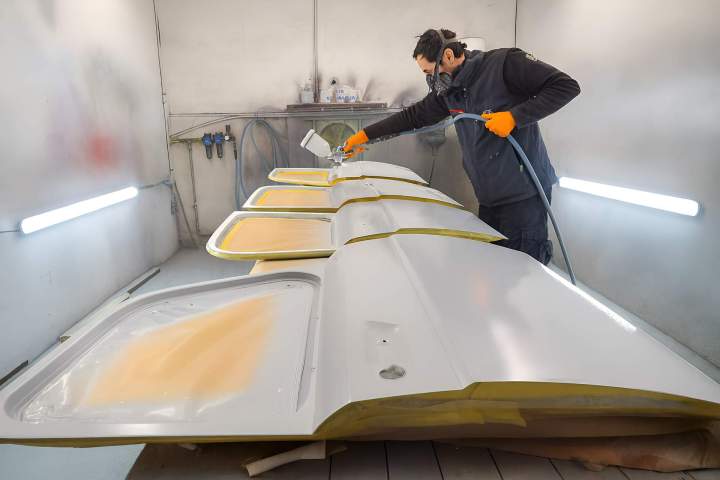 Remise en état de tôlerie et de peinture
